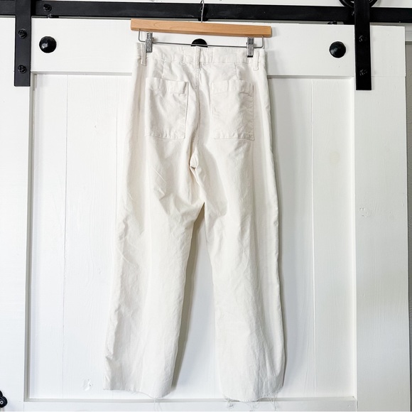 Frank & Eileen Kinsale Trouser Pant Italian Performance Cord Vintage White 4 - Picture 5 of 7
